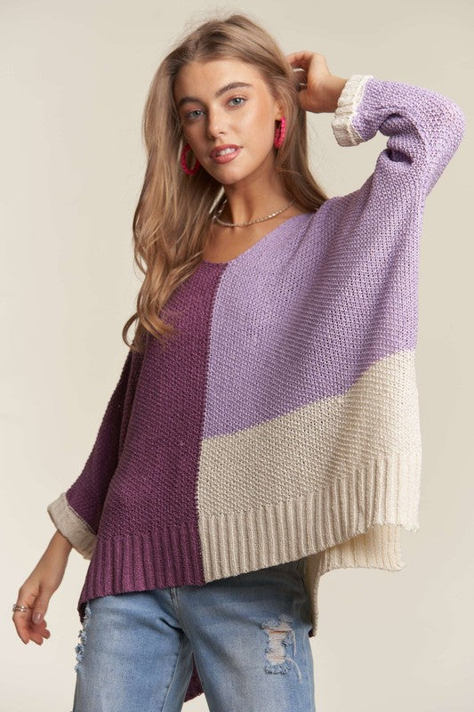 Purple Palette Sweater
