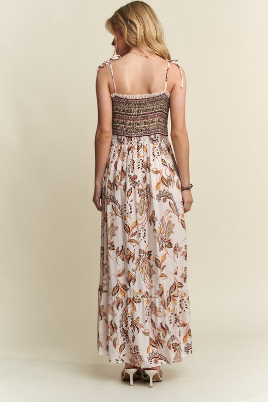 Boho Leaf Dress