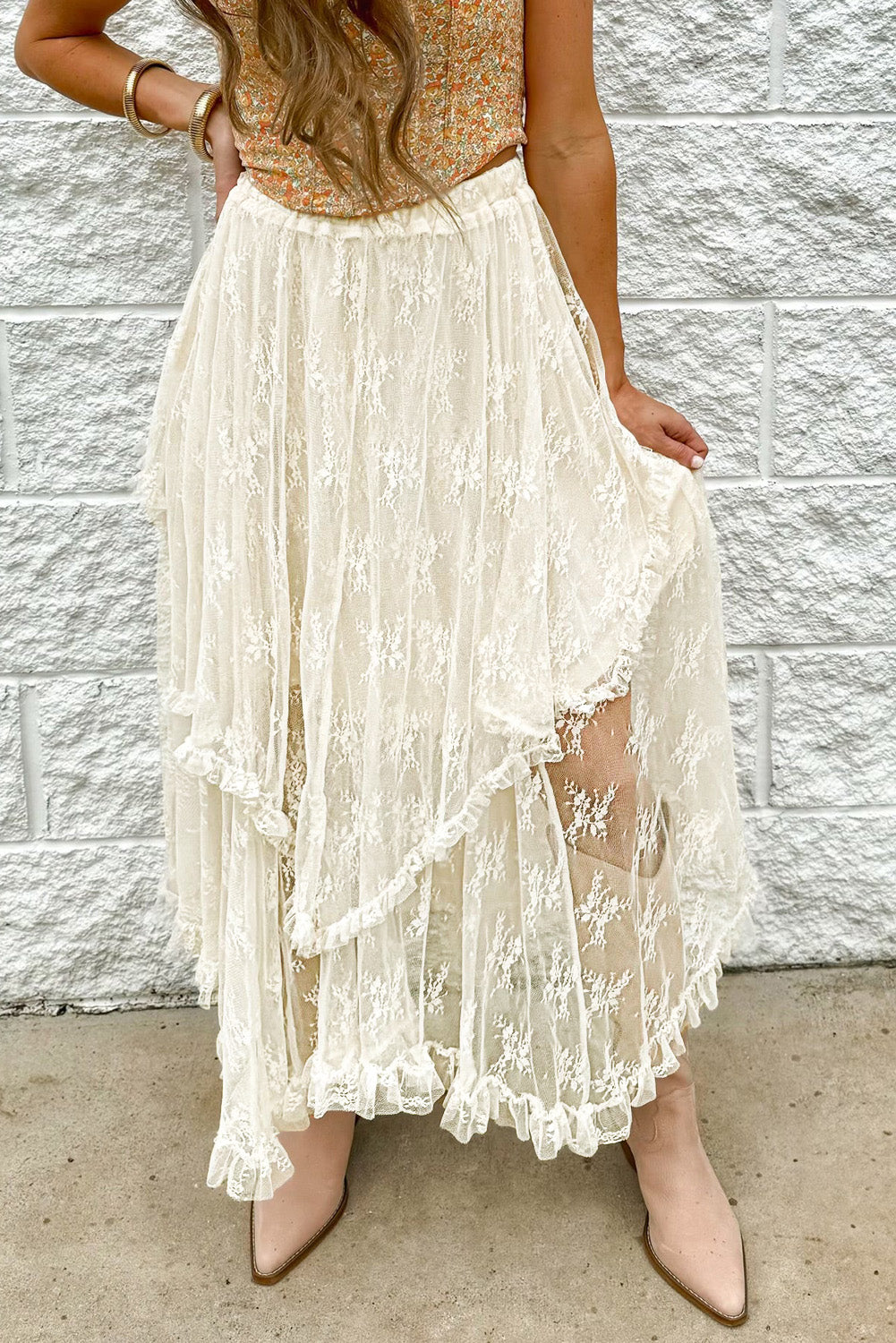 Whimsical Lace Skirt