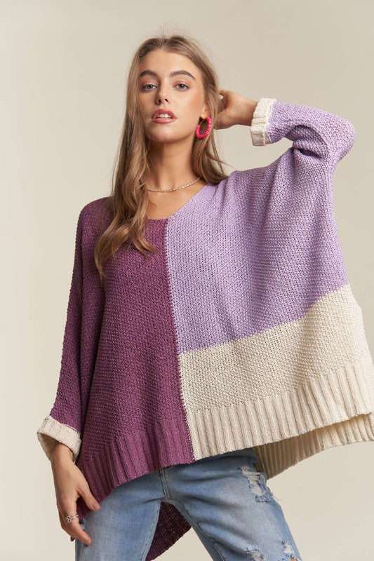Purple Palette Sweater