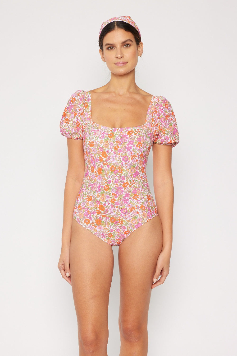 Flower Pond Modest Swimsuit