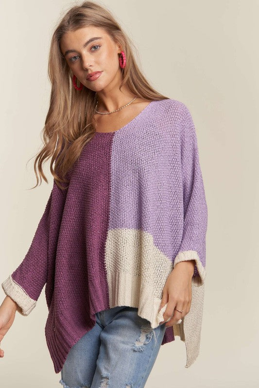Purple Palette Sweater