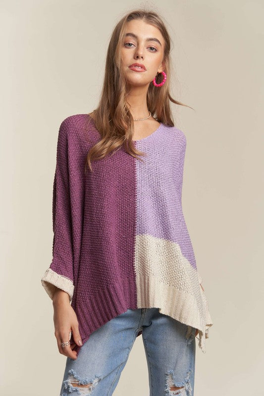 Purple Palette Sweater