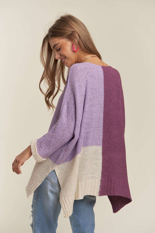 Purple Palette Sweater